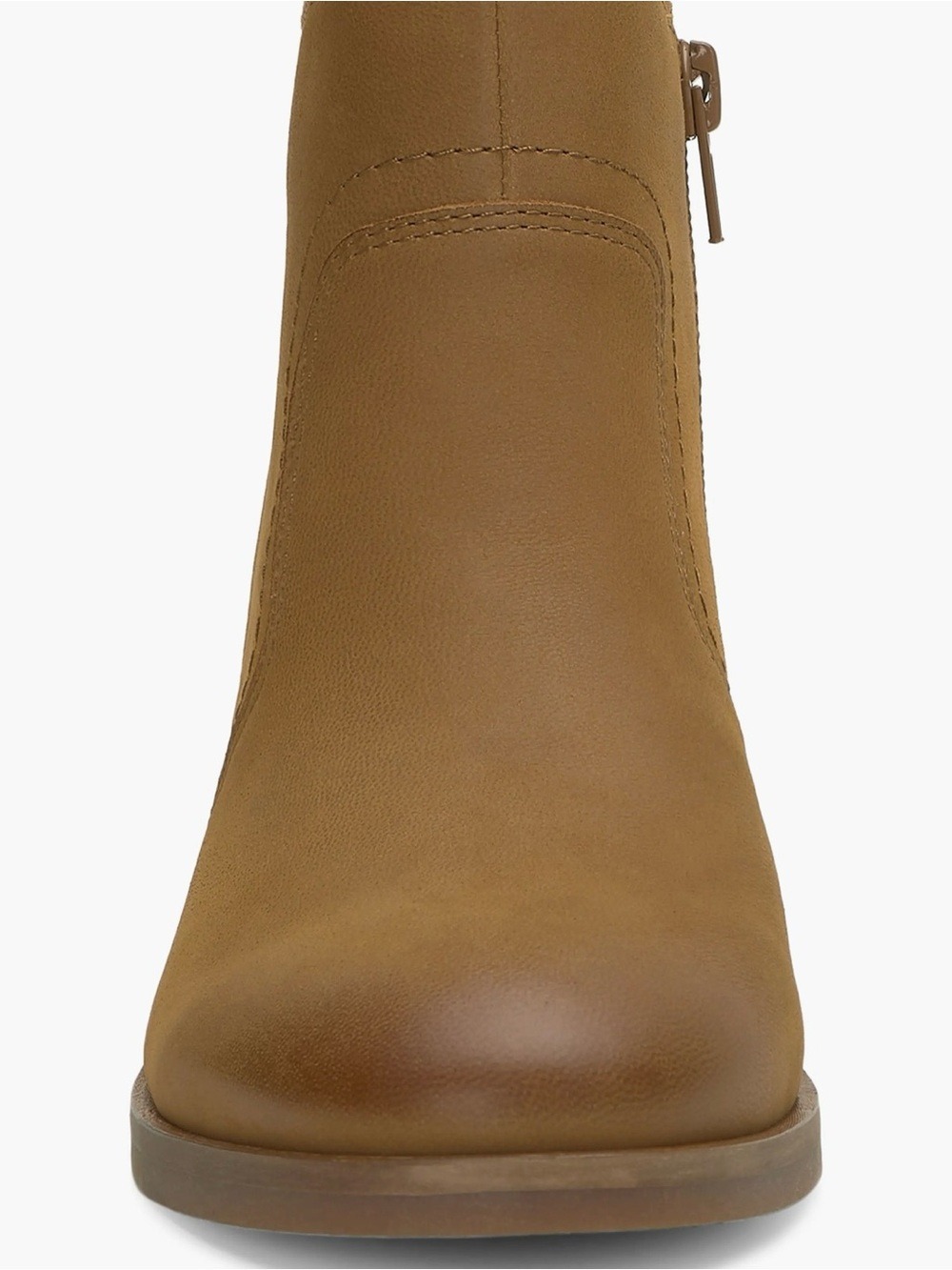 NIB-Lucky Brand Pattrik "Rich Saddle Davis" Leather Stack Heel Ankle Boots 7.5M - Picture 4 of 16